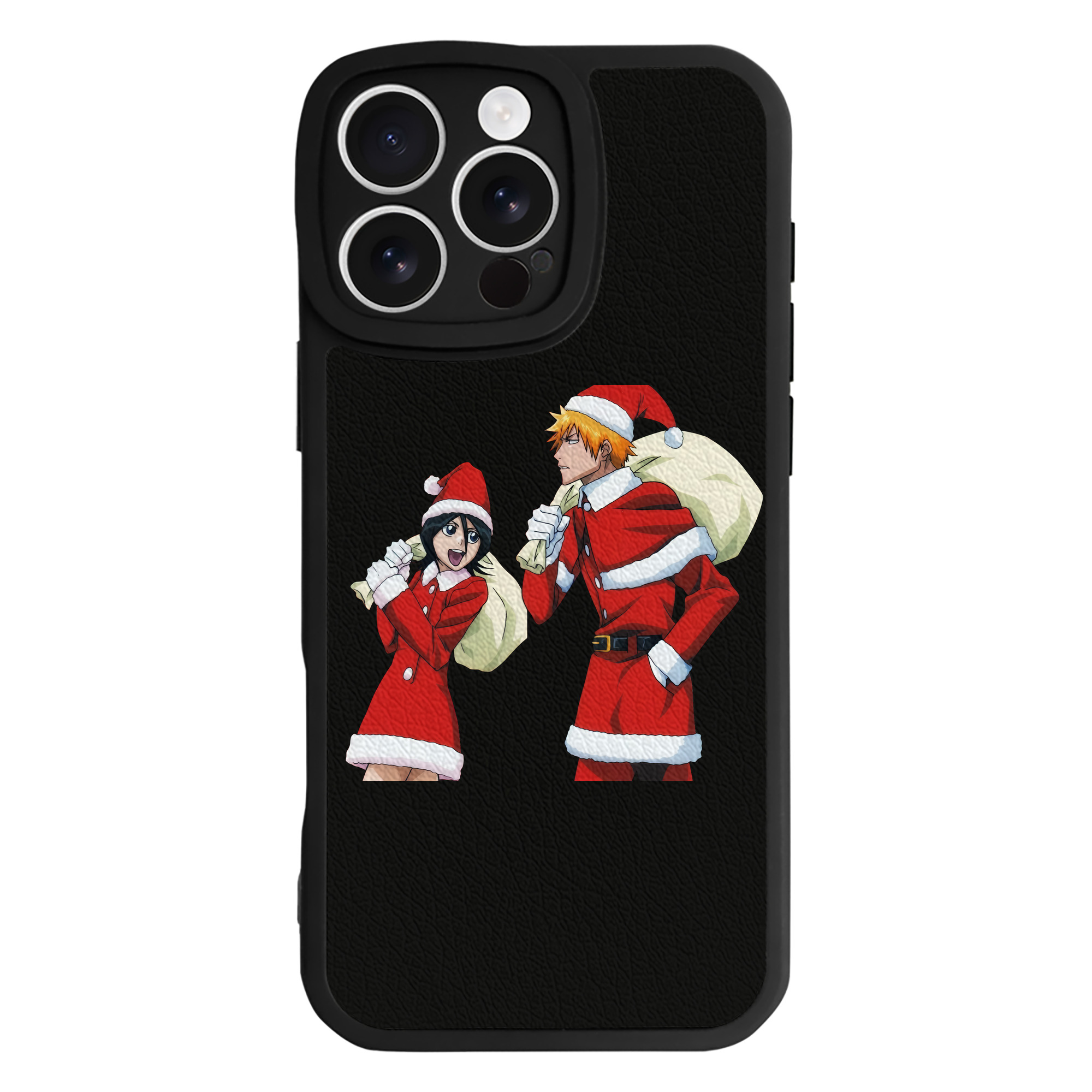 （画像用） ブリーチ 朽木ルキア BLEACH Kuchiki Rukia 【iPhone 16シリーズ対応】シリコンスマホケース（レザー調） 材質：シリコン